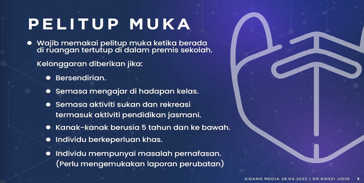 教长:下月起 教师教课可脱口罩