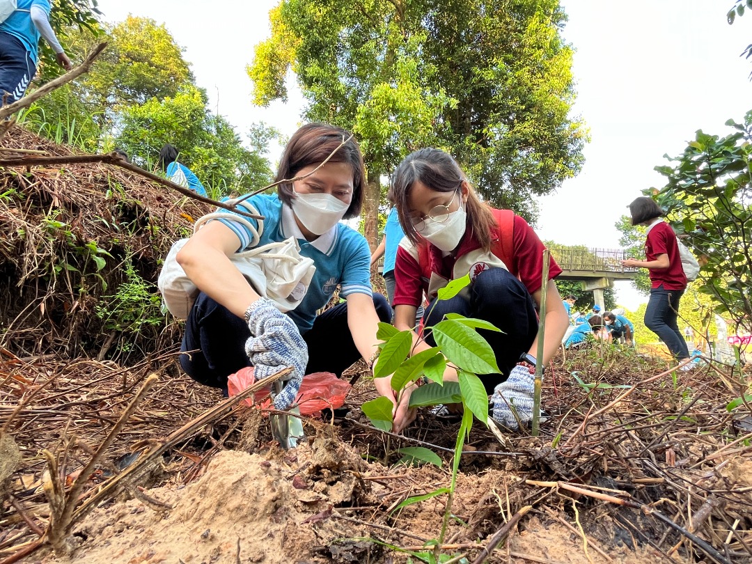 柔：​108佛光人化身“地球队长”，植树净山护地球 