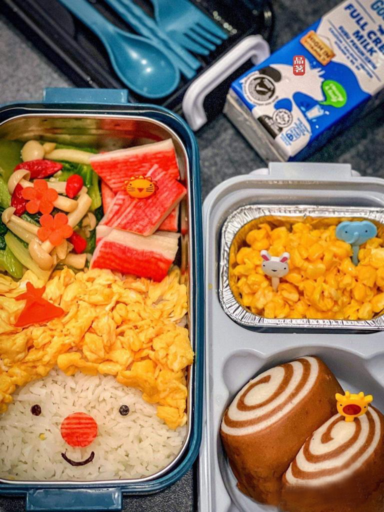 柔:今日面谱(28/4见报):郑羽凌为孩子制造型便当不曾重复