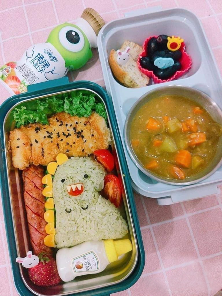 柔:今日面谱(28/4见报):郑羽凌为孩子制造型便当不曾重复