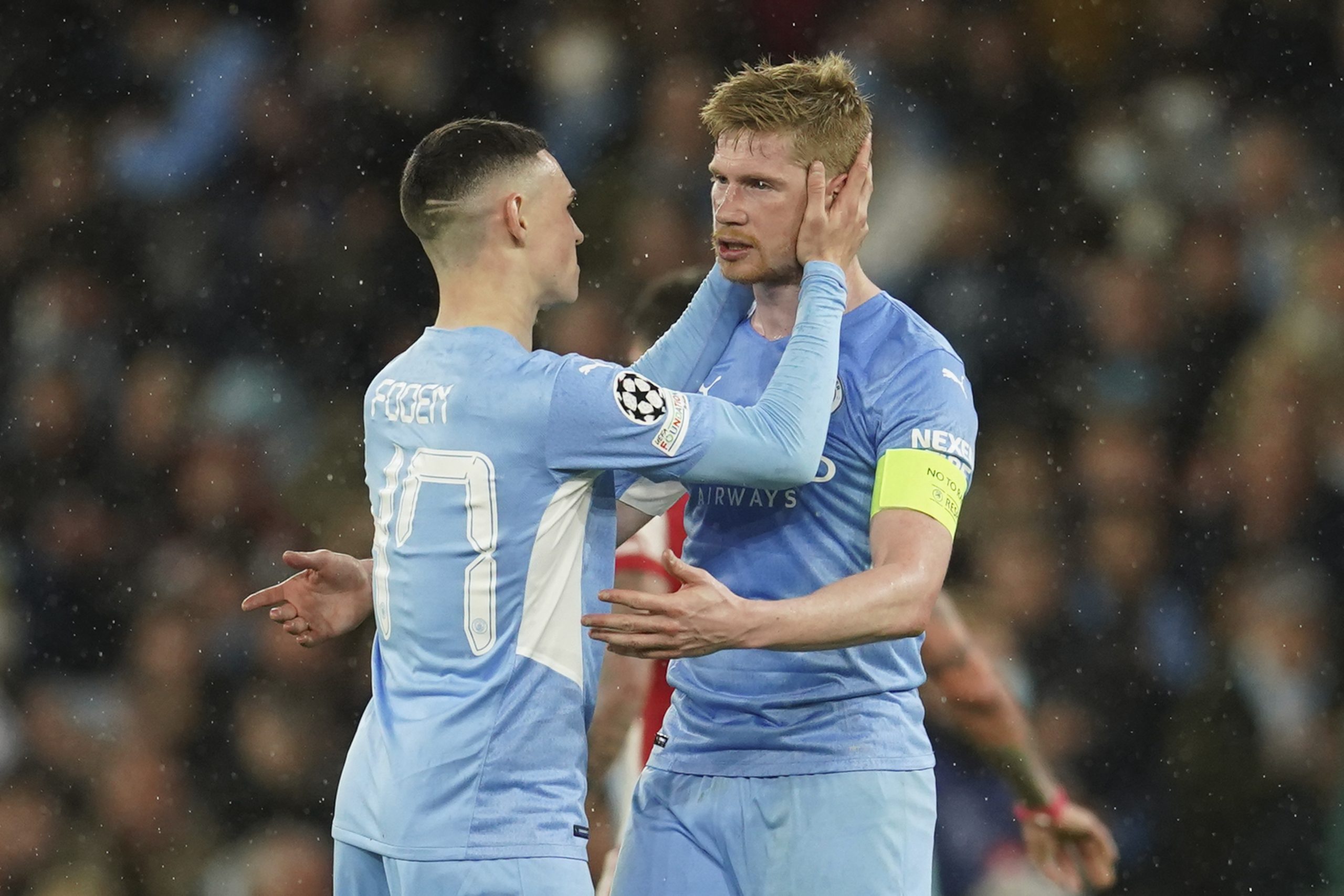 欧冠8强首回合| 福登出场2分钟助攻丁丁 瓜帅换人收奇效破铁桶阵