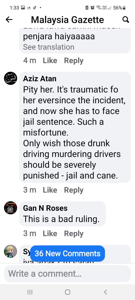 沈可婷案 马来网民反应不一  “父母要管好孩子”