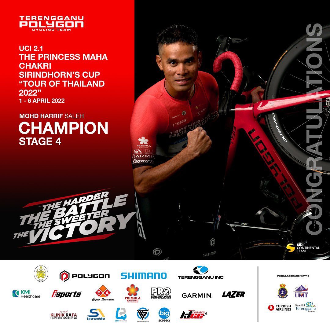 泰国脚车巡回赛 哈里夫连续2赛段称王