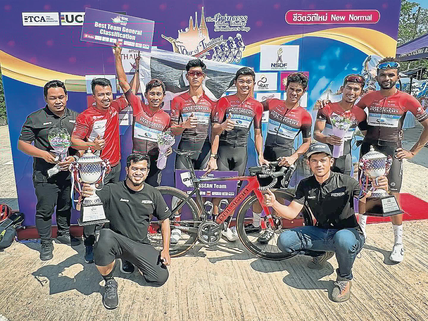 泰国脚车巡回赛 登嘉楼车队膺全场总冠军