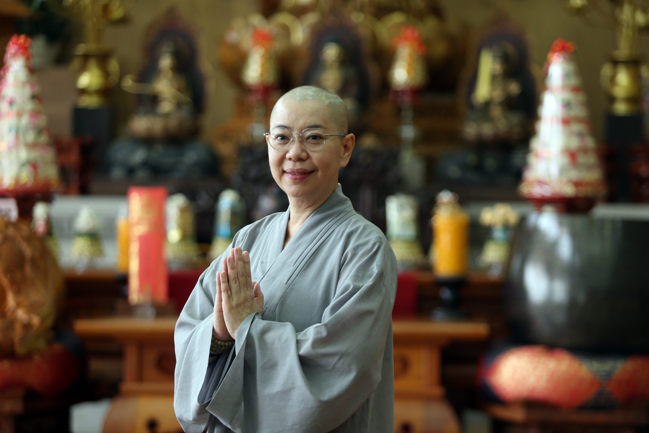 洞如法师筹募建寺基金 本地歌手唱佛曲响应递暖