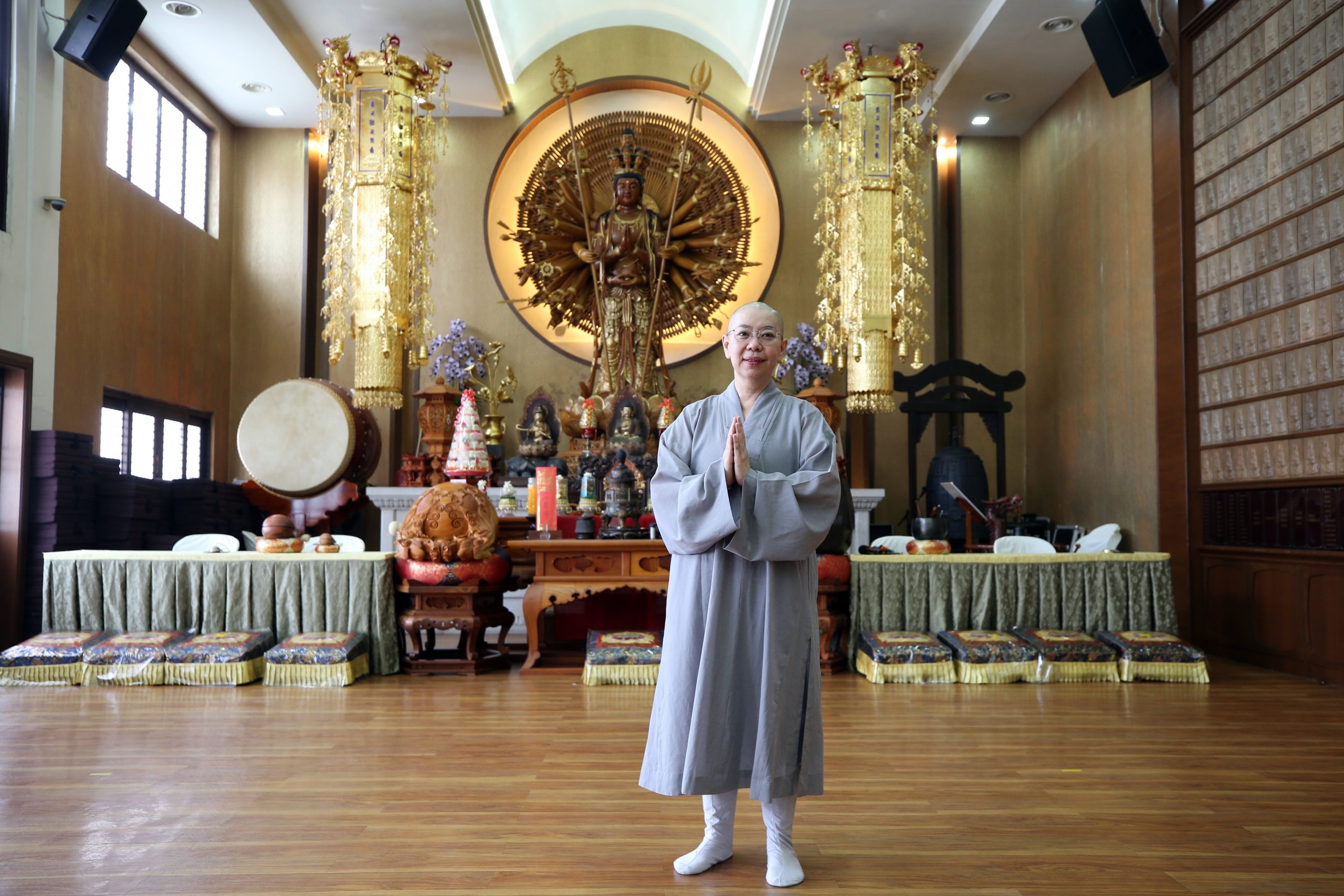 洞如法师筹募建寺基金 本地歌手唱佛曲响应递暖