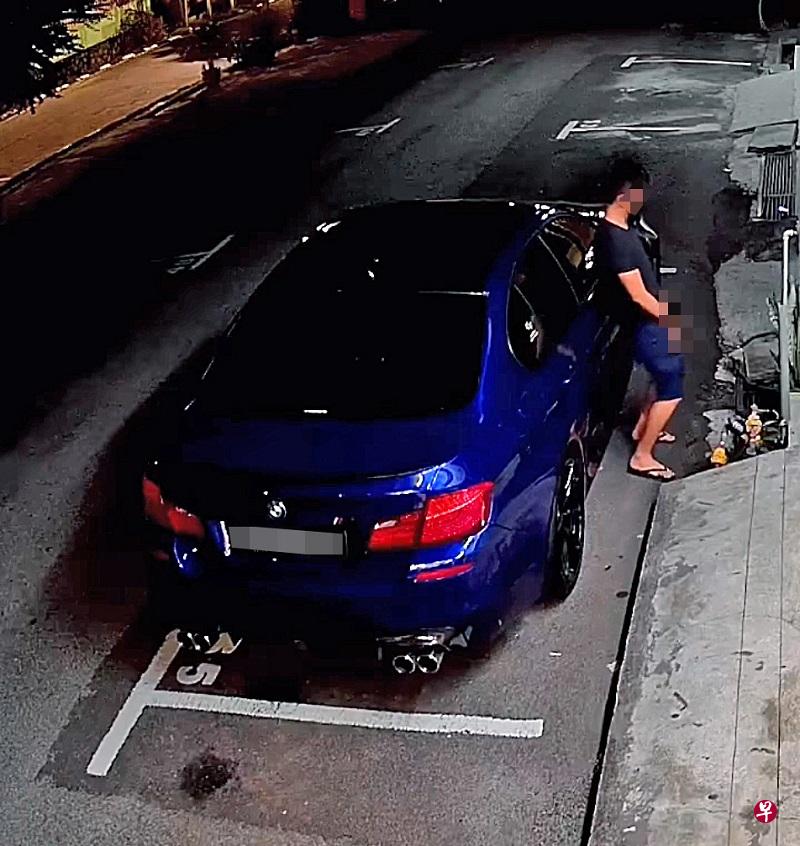 狮城男开宝马到新山随地小便 视频疯传遭炮轰好丢脸!