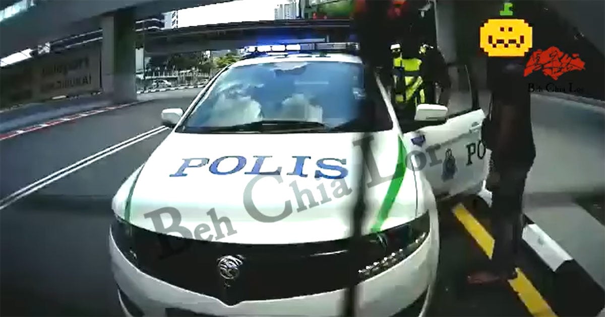 狮城男称遭拦截索贿 警方:开档调查