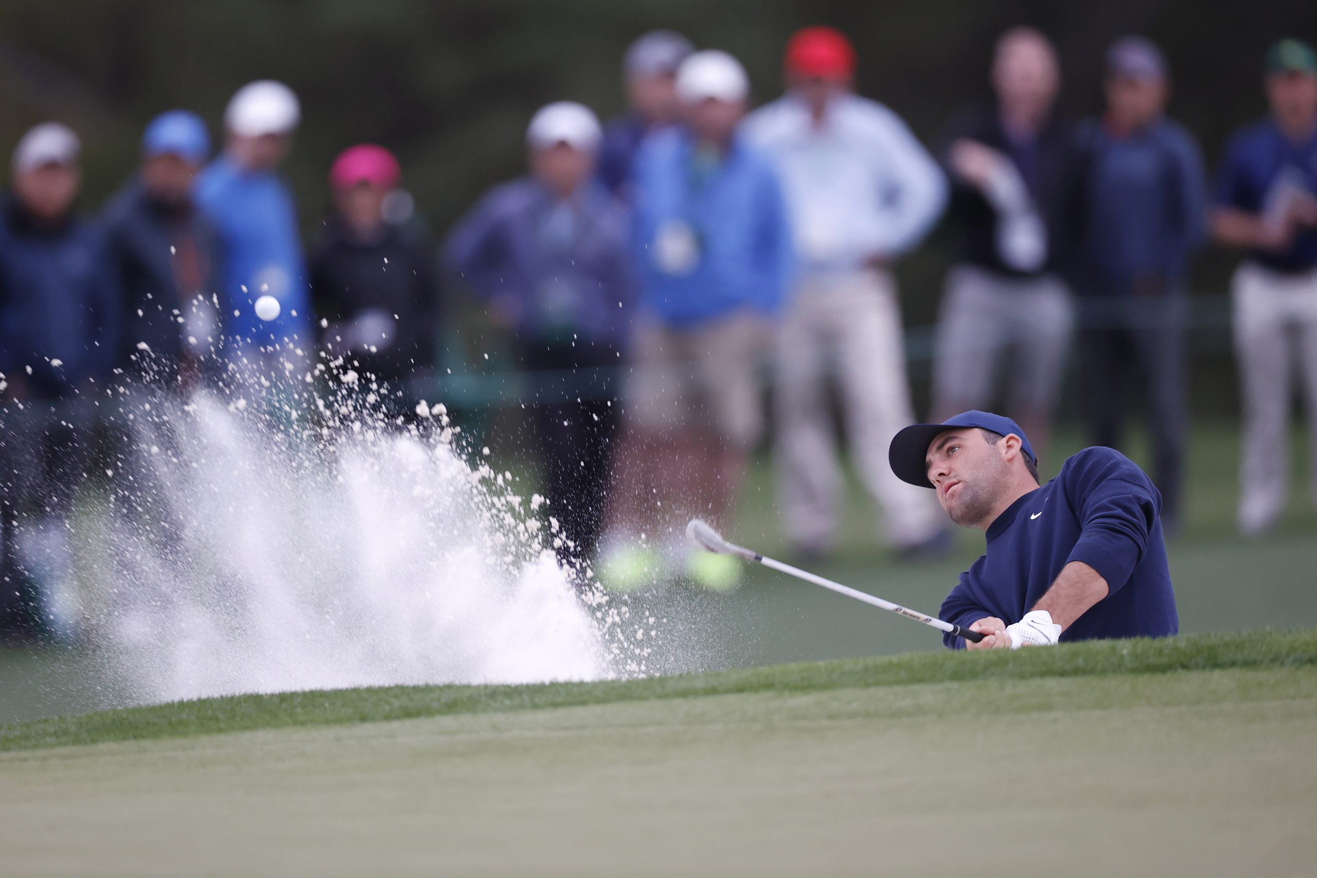 美国高球大师赛| 老虎顺利晋决赛  舍夫勒次轮升第一