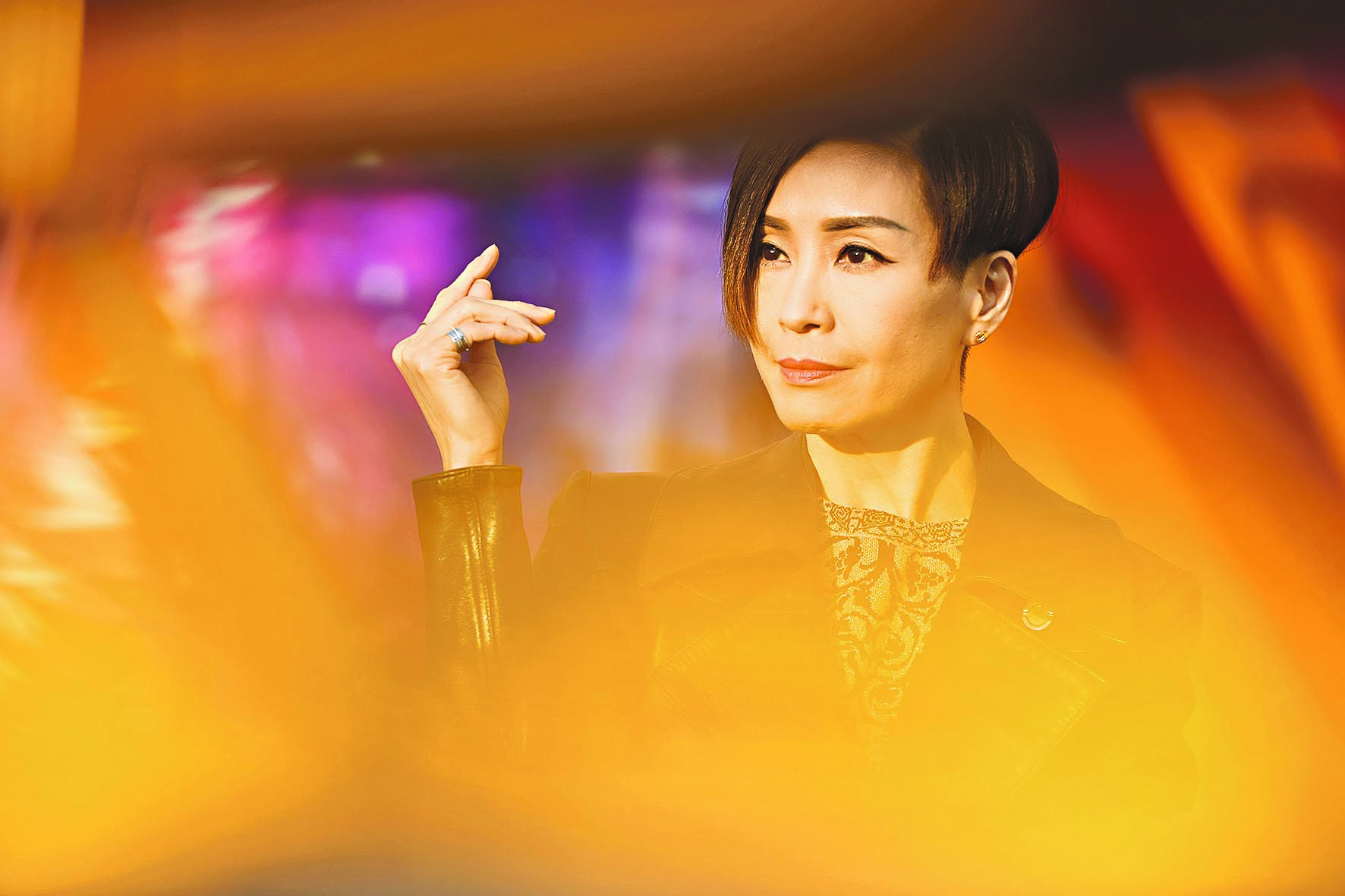 被误会富贵生活靠男人 伍咏薇自豪从未被包养