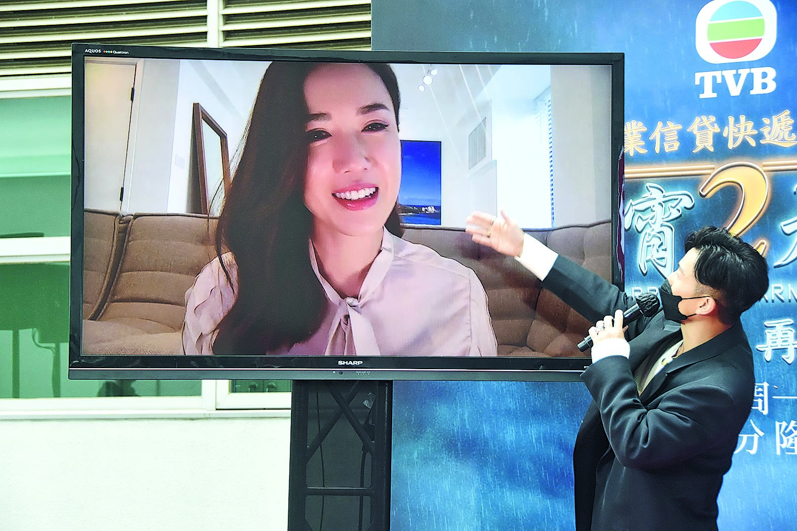 视像现身撑《金宵2》 李施嬅自爆大小眼