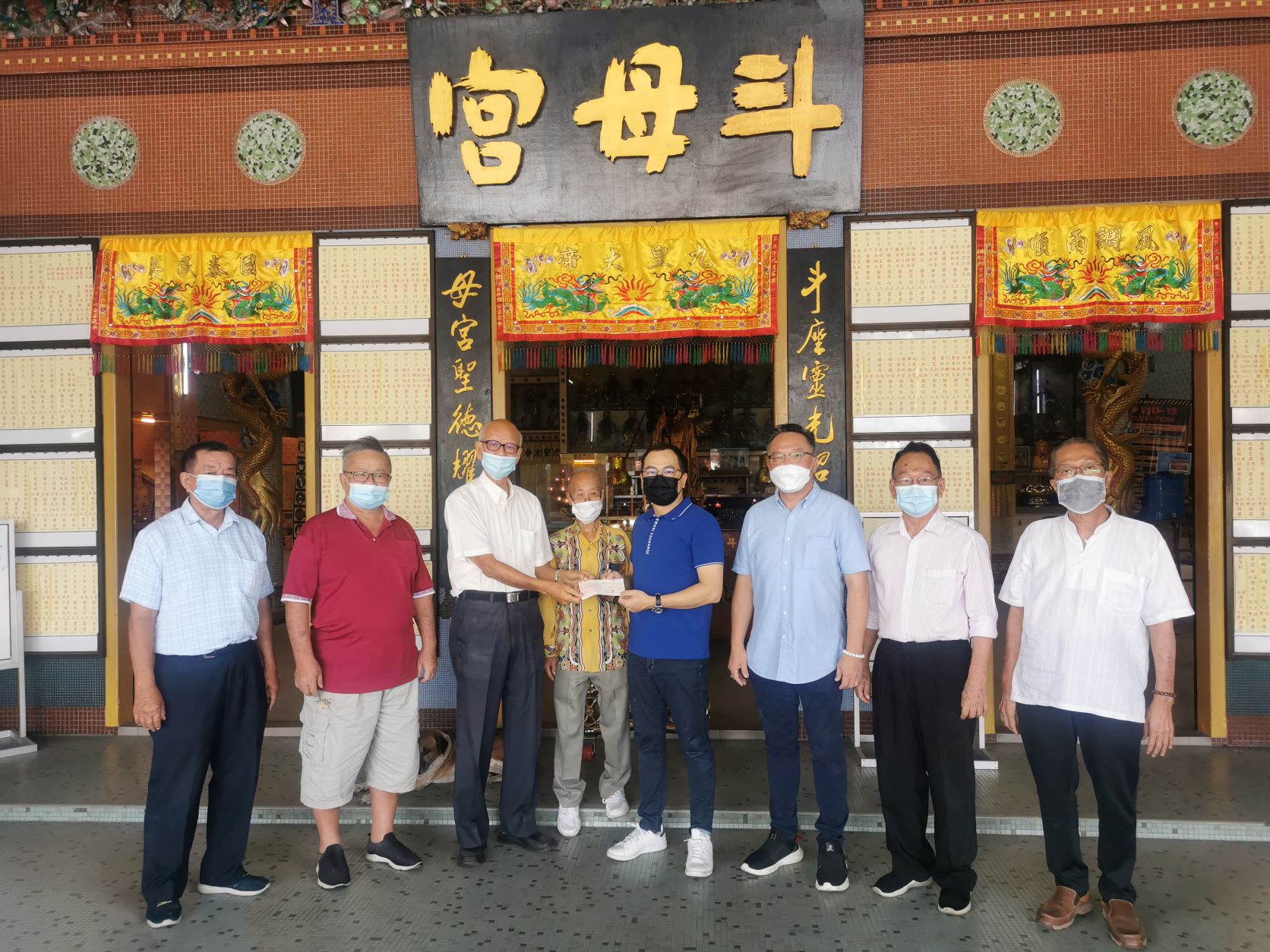 霹/彩色边头/怡保斗母宫庆祝为期4天的注生娘娘宝诞活动