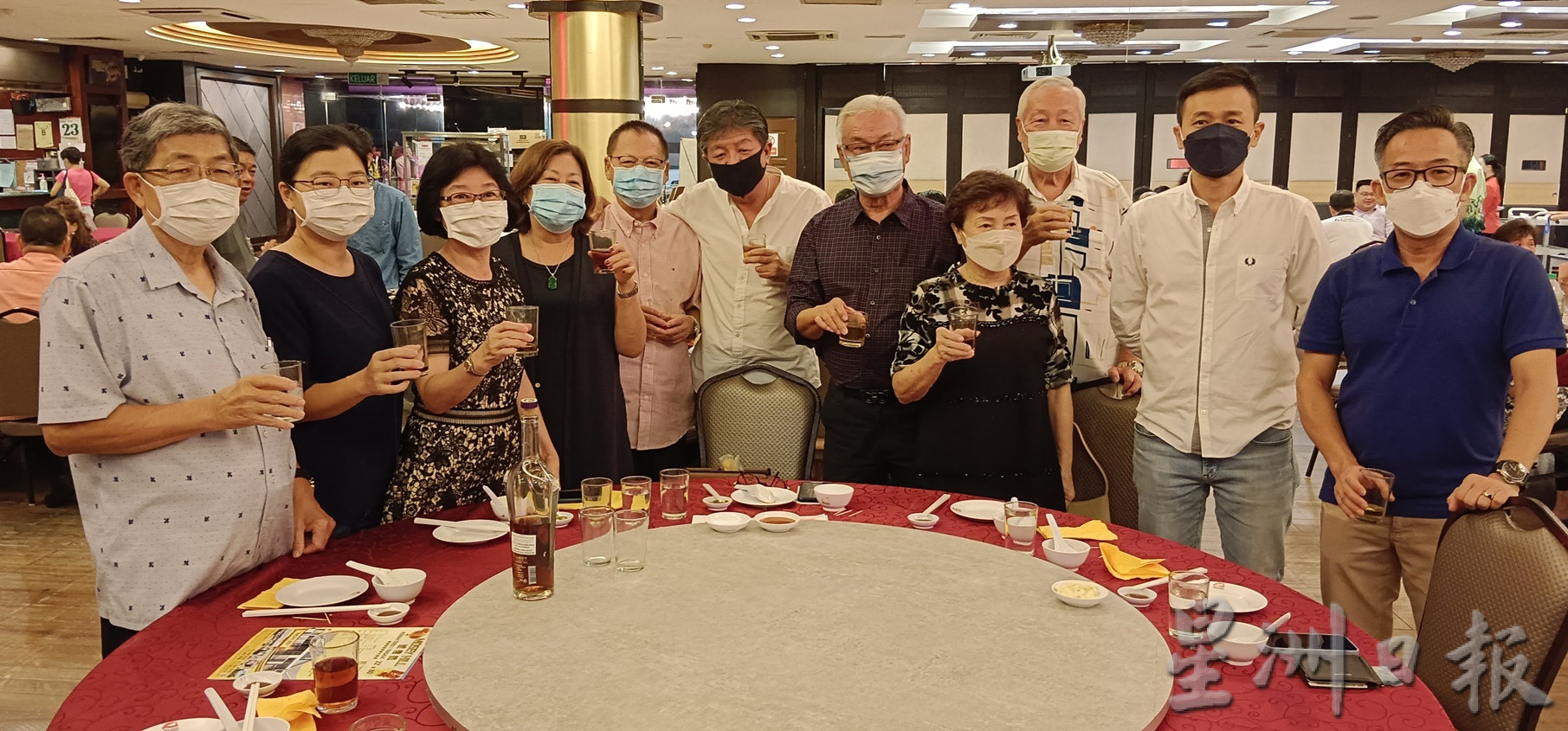 霹:必下/版五半边头/霹雳韩江公会春祭晚宴