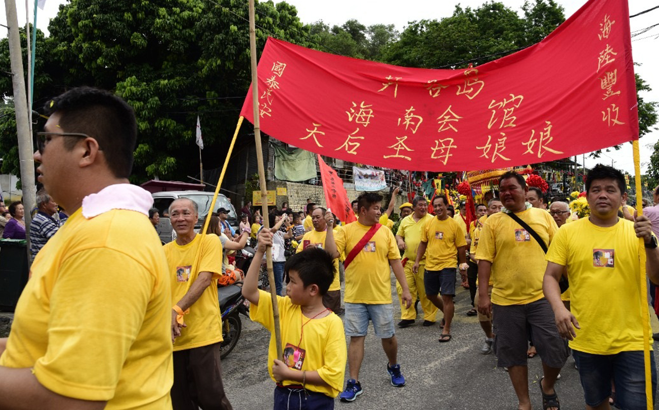 420至423 邦咯举办“妈祖海陆巡安”活动