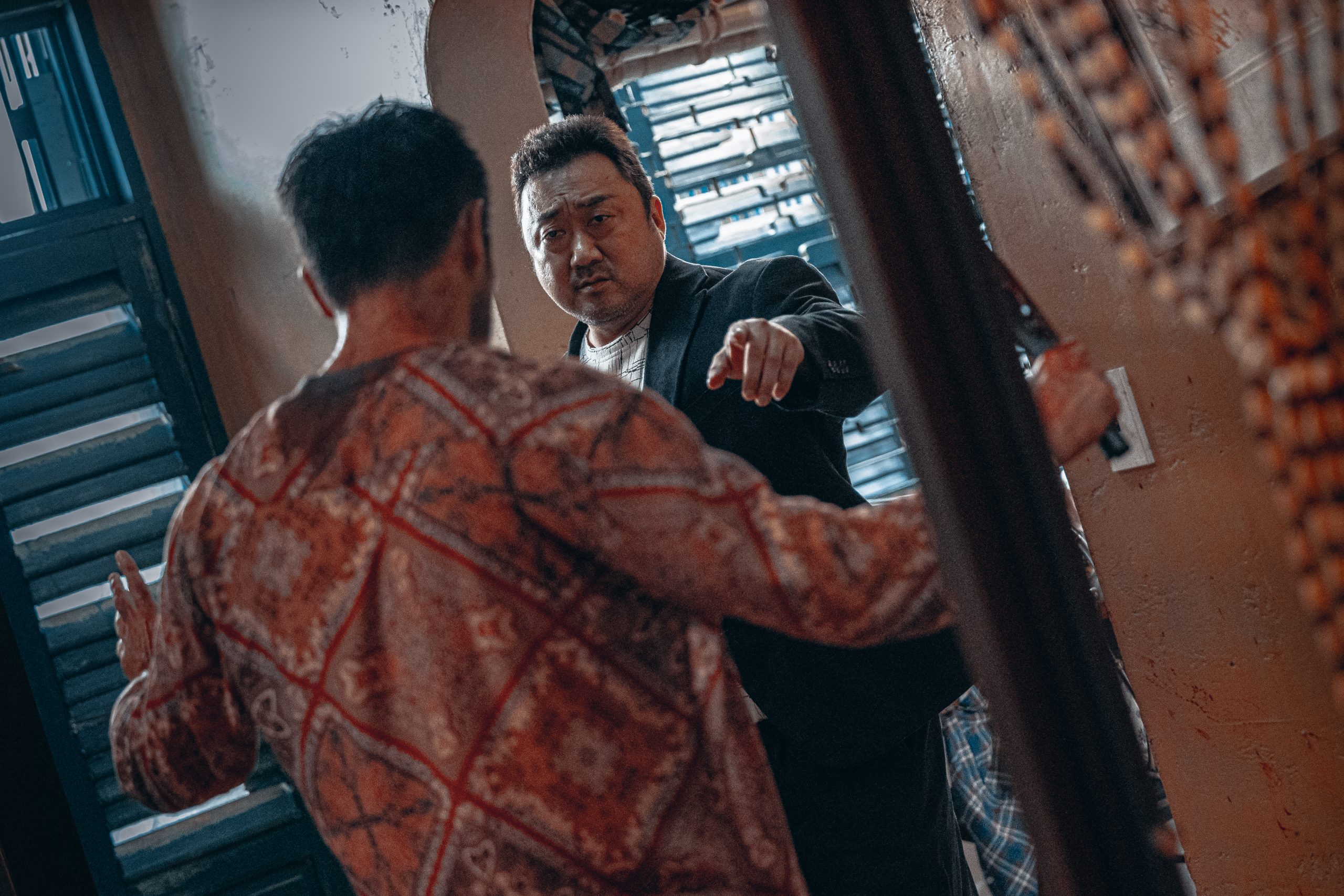 马东石2度饰演“怪物刑警”.为戏加入新武打设计学