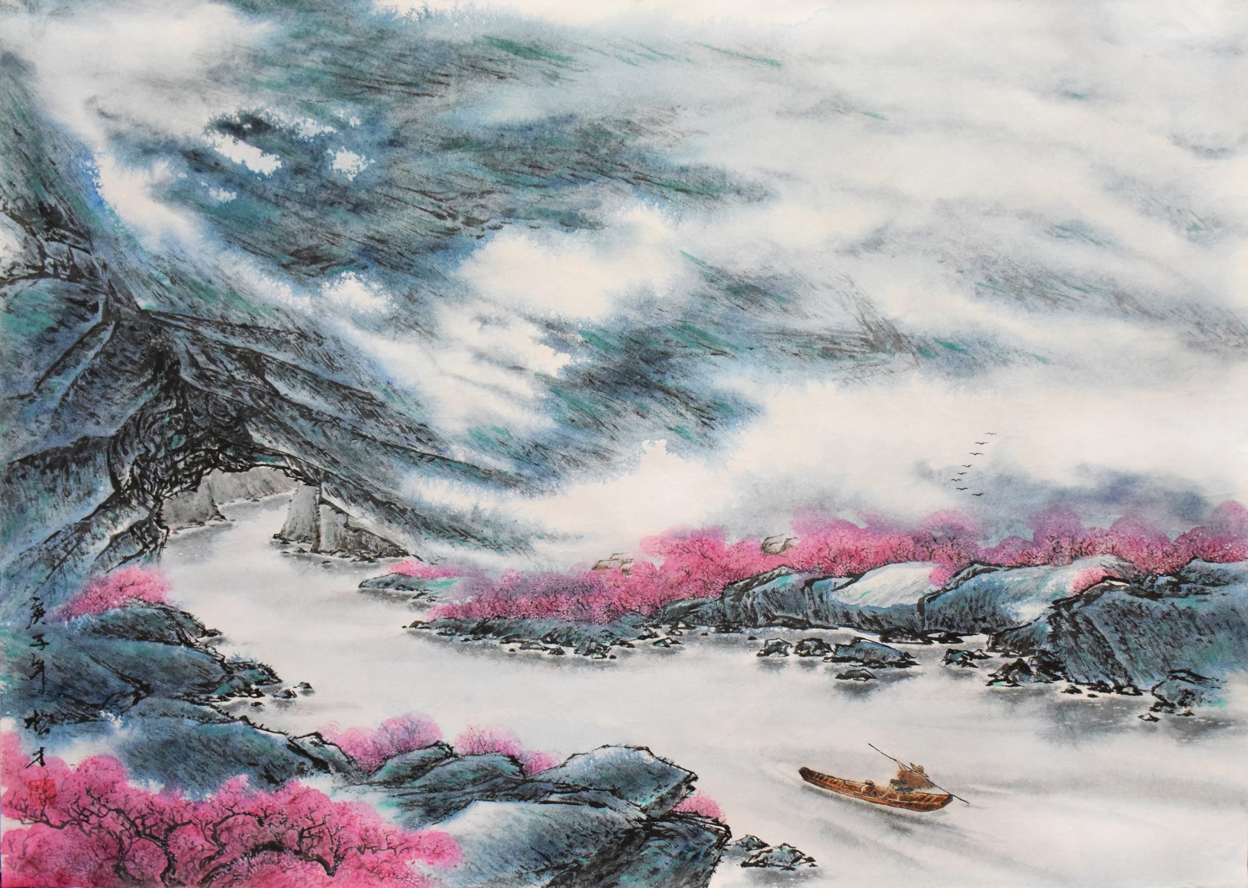 (20/4/有故事的人)父亲的小棉袄终成画家--林欣桦