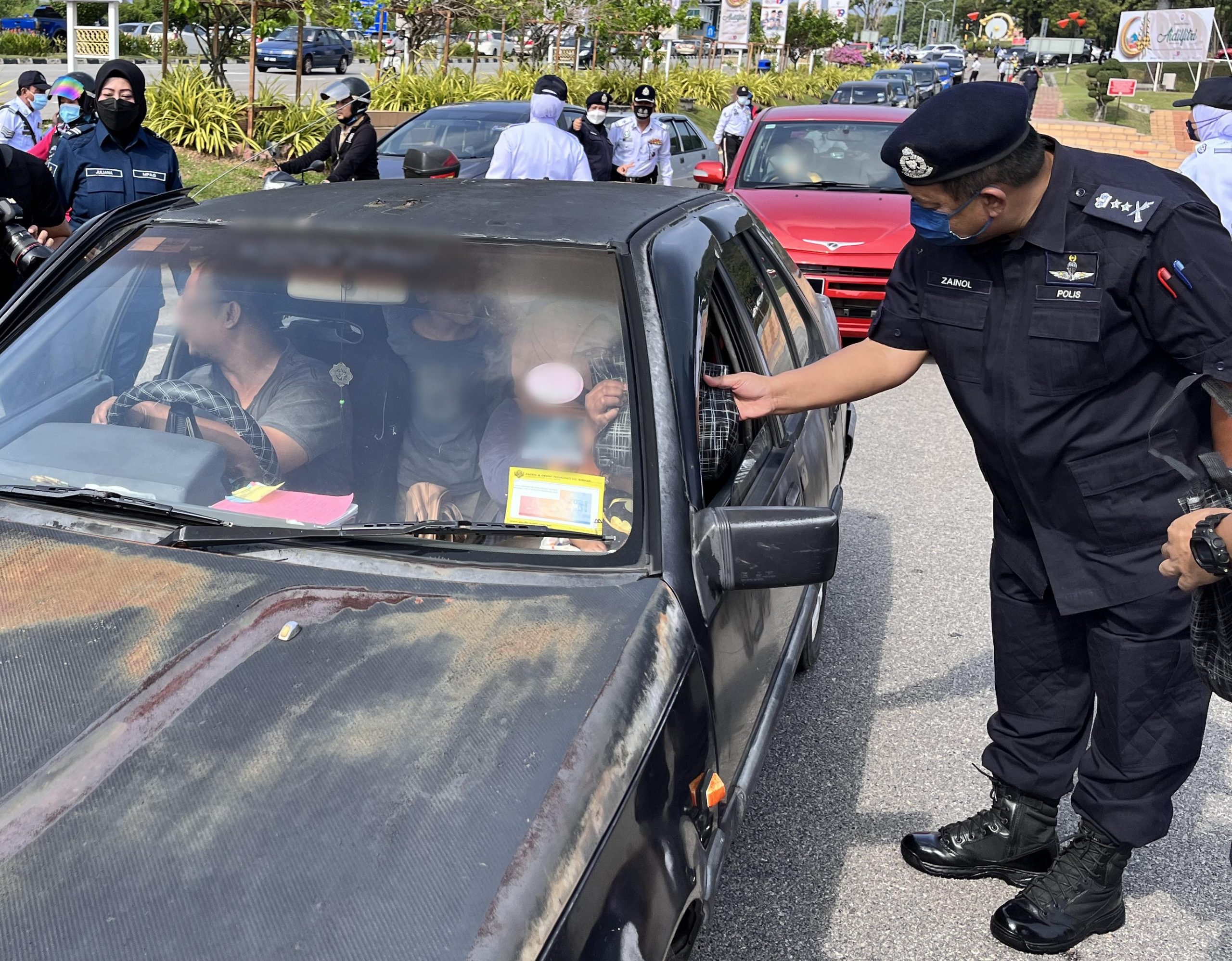 （古城封面副文）警方展开安全行动