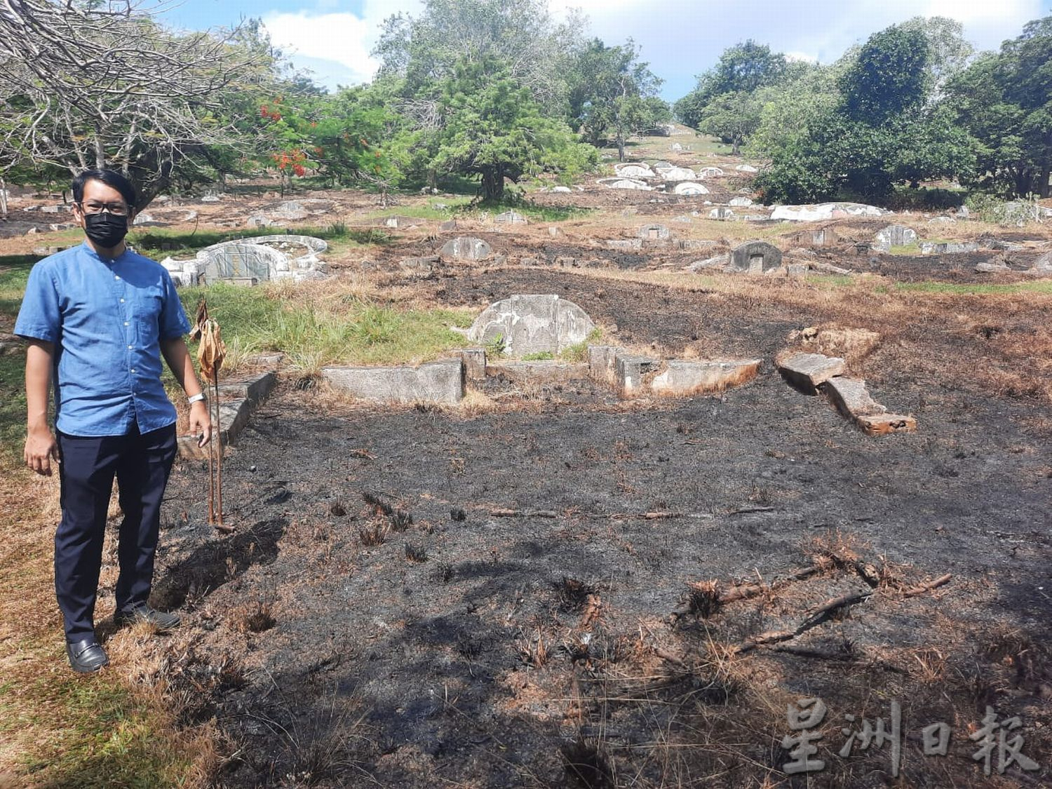 (古城第二版主文)天气干旱,义山频发生林火