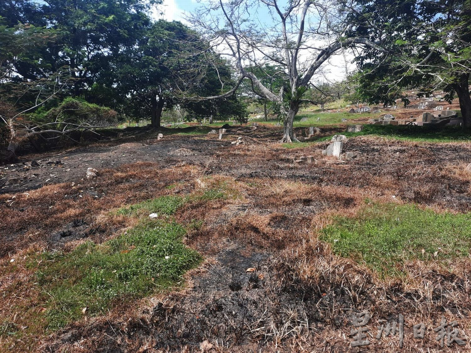 (古城第二版主文)天气干旱,义山频发生林火