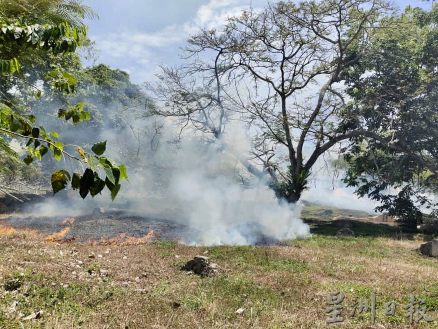 (古城第二版主文)天气干旱,义山频发生林火