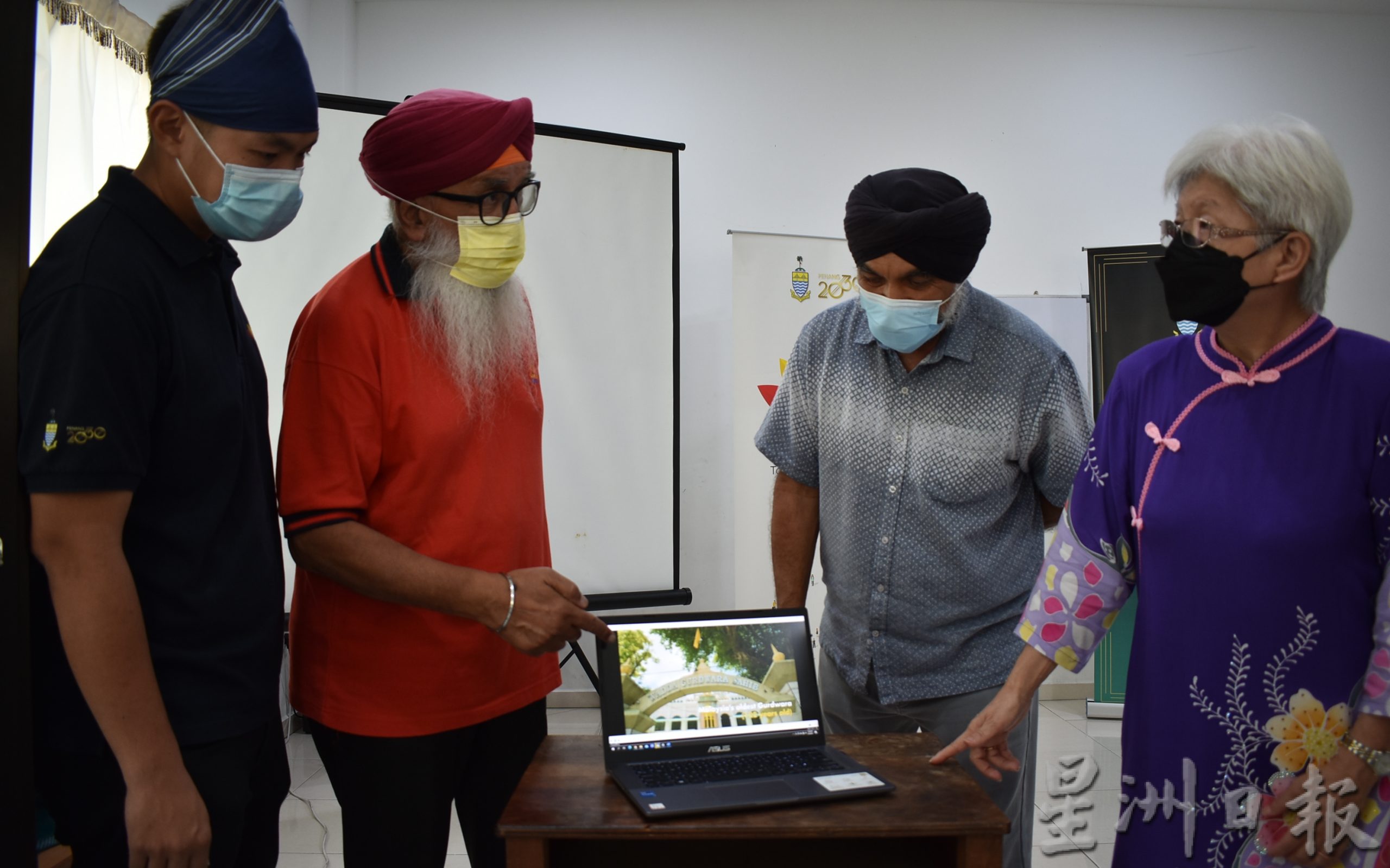 (大北马)槟城和谐机构推出“槟城锡克庙短片”