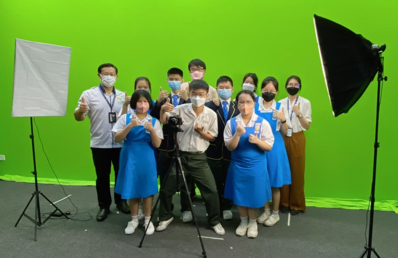 (大北马)钟灵独中电视台 CLP TV 新闻播报启动