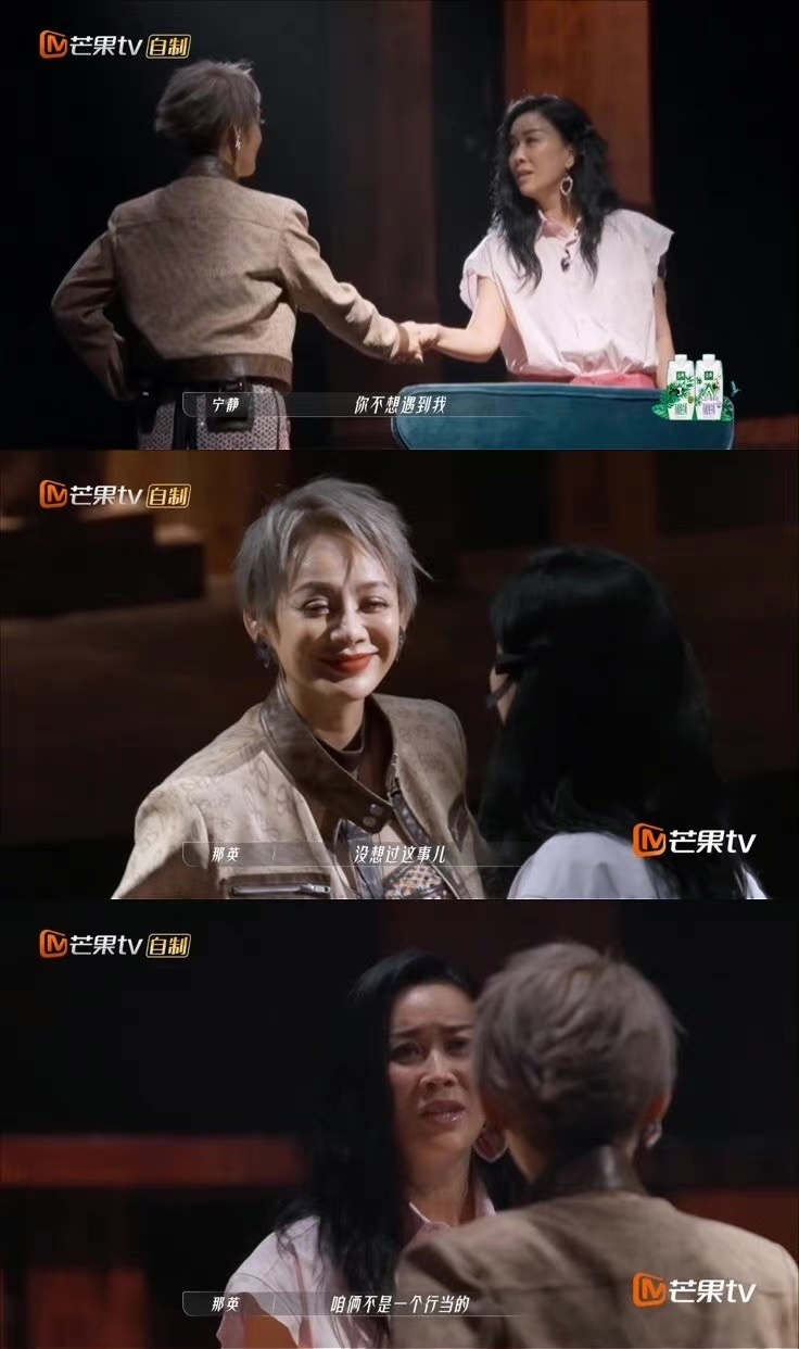 《乘风破浪》|互怼较劲 那英“我没整”酸宁静