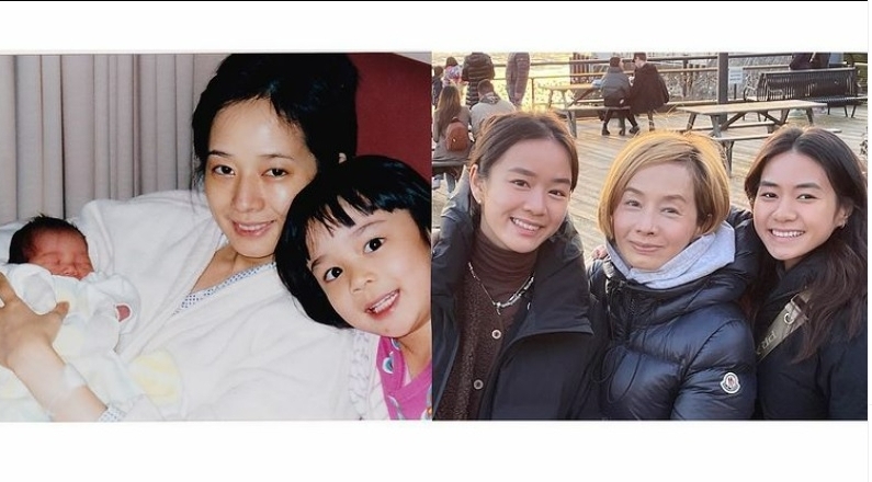 毛舜筠晒同框俩女儿 双颊凹陷暴瘦引议论