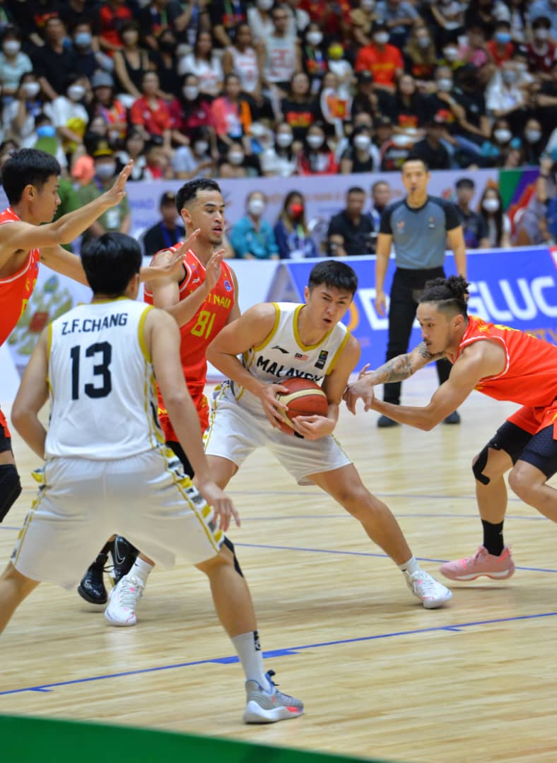 不敌越南吞第3败 大马男篮摸牌需奇迹