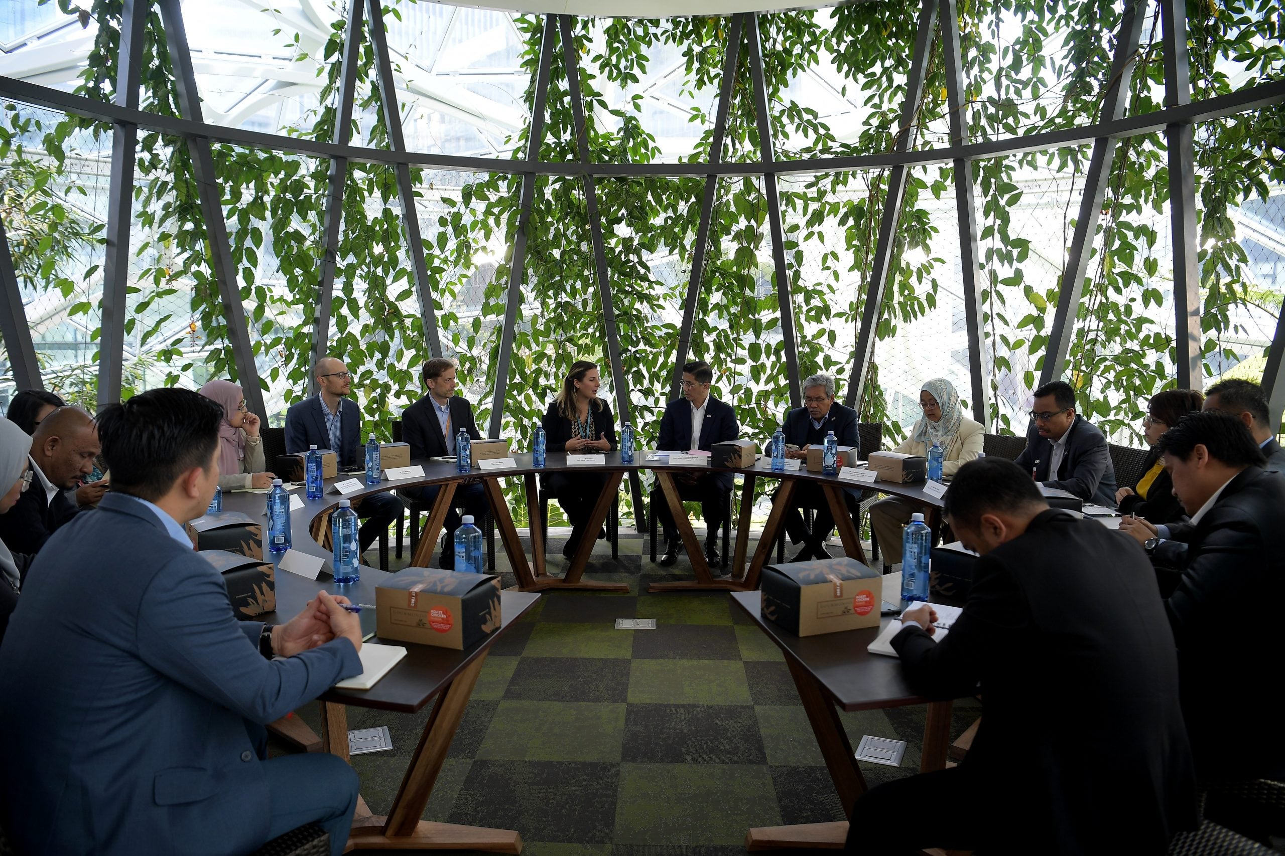 亚马逊网服来马建数据中心 · 阿兹敏:加速科技转型进程