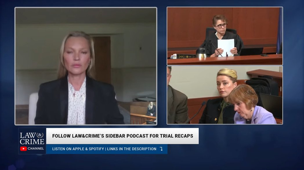 凯特摩丝为旧爱作证打脸安柏 “尊尼特普没推我下楼”	