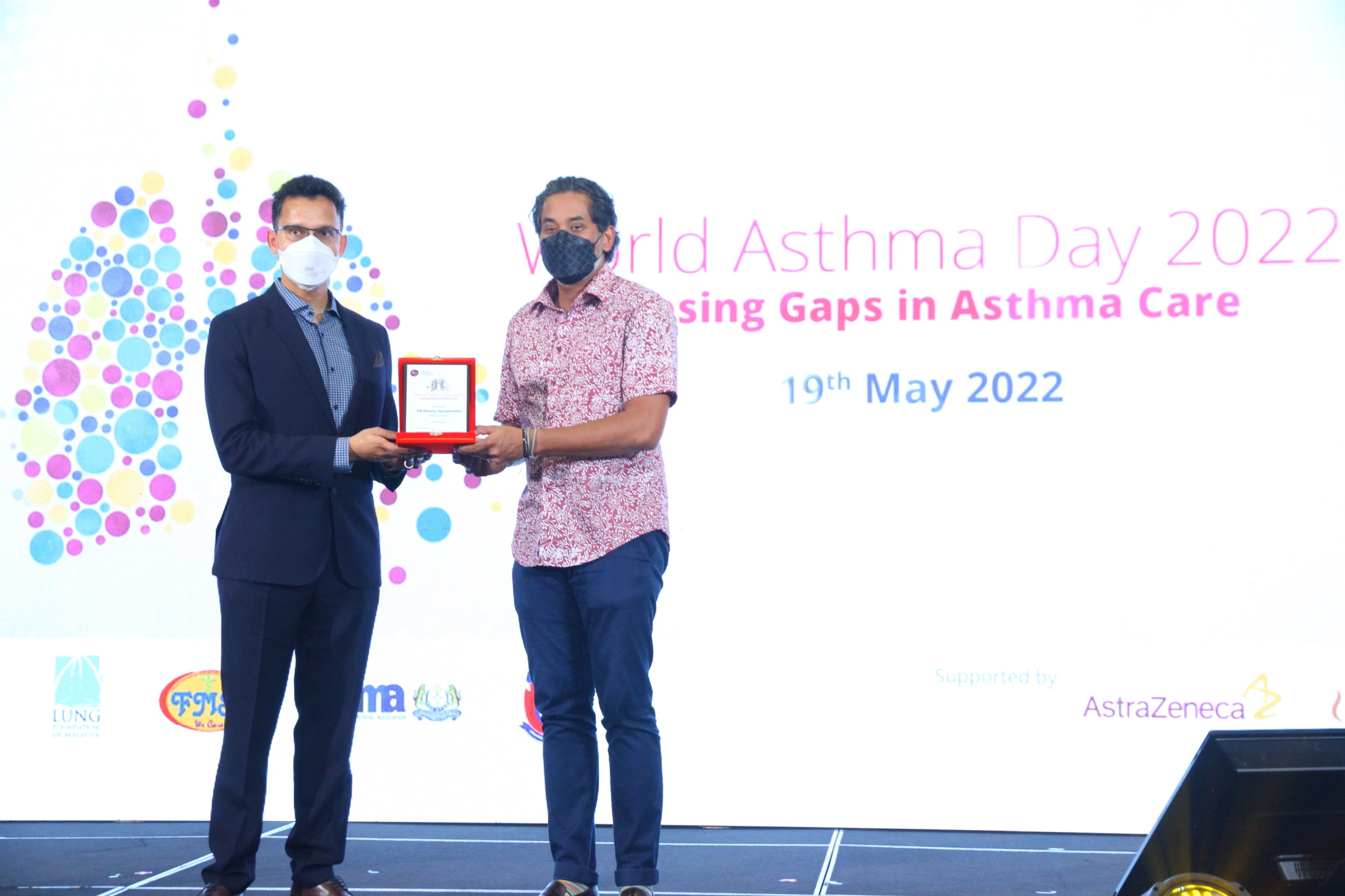 凯里出席世界哮喘日大会