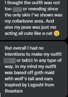 动漫节上穿女仆装扮猫·男子：有人威胁杀我 我道歉