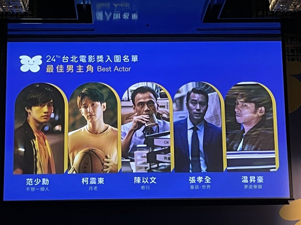 台北电影奖入围|李心洁刘若英成遗珠 柯震东张孝全抢影帝	