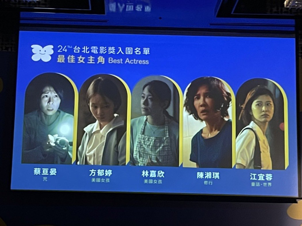 台北电影奖入围|李心洁刘若英成遗珠 柯震东张孝全抢影帝	