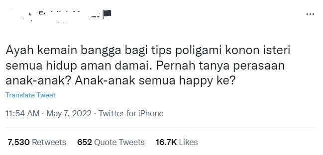 多妻男网炫齐人之福 网民：“有问过孩子的感受吗？”