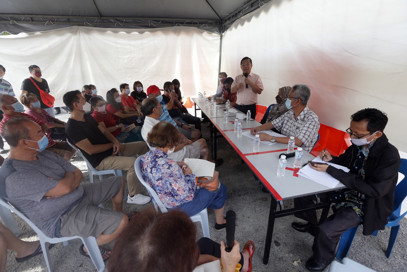 大都会-蕉赖蕉赖第一花园房屋坍塌事故汇报会