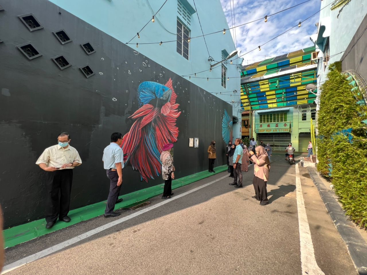 大都会/巴生市议会考察麻坡最干净城市