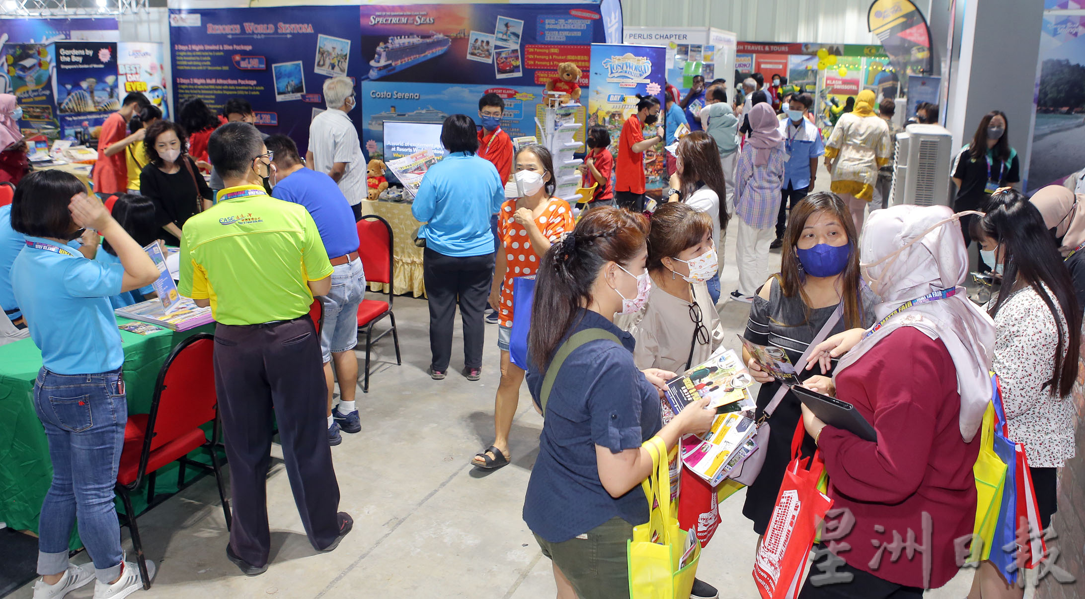 大霹雳时事焦点／诺丽：霹去年480万本地游客到来 今年目标600万人