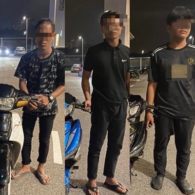 **已签发(请置头条)**柔:马路上互相竞逐,“超人”逞英雄落法网