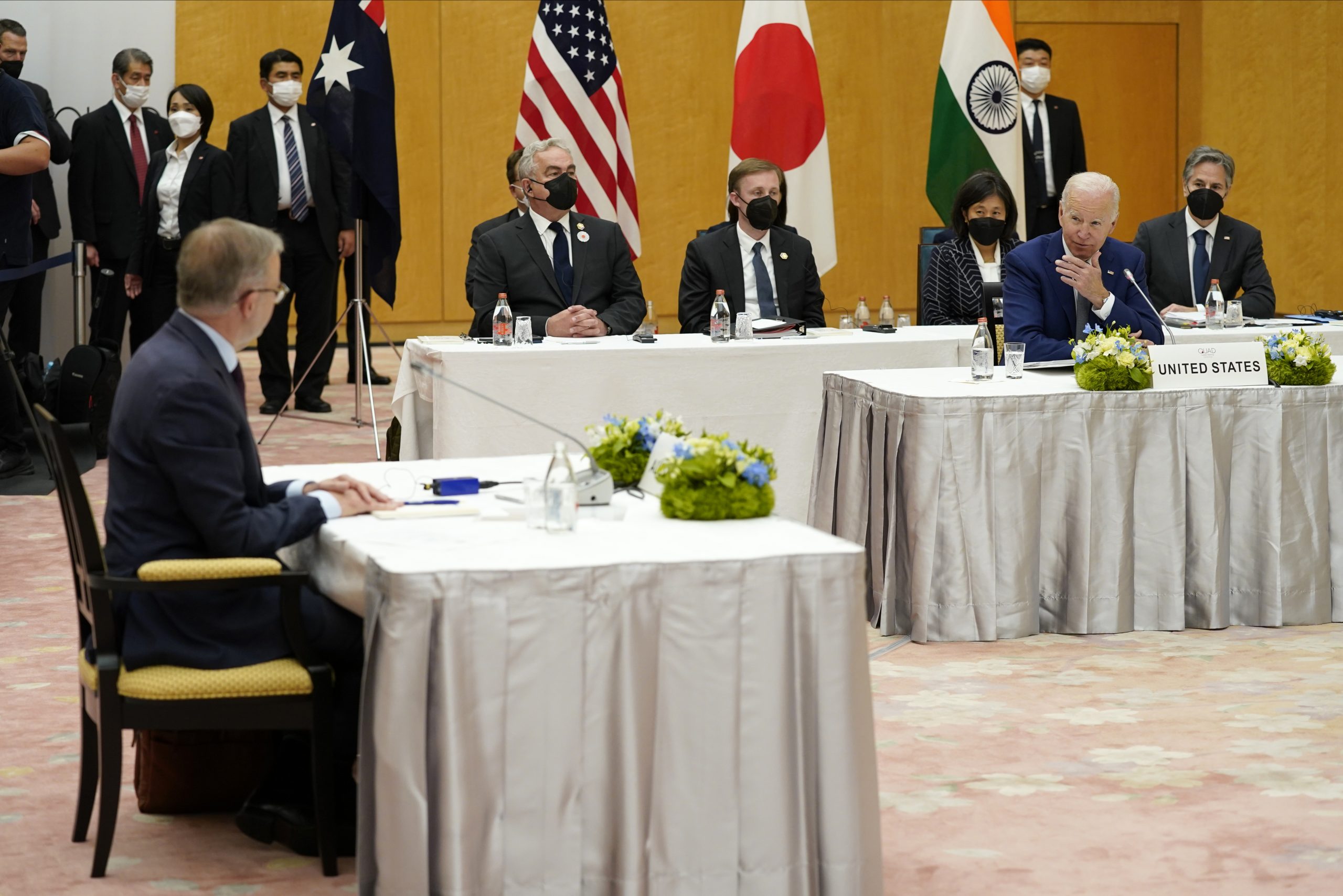 拜登欢迎澳洲新总理与会 笑说“睡着也没问题”