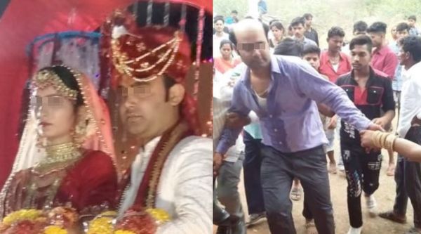 新郎摔倒一秒变秃头 新娘怒：不嫁