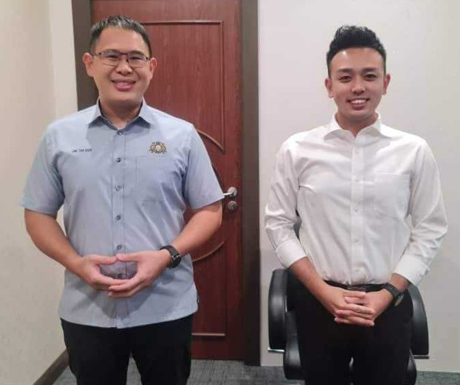 林添顺恭喜蔡建文 任柔大臣特别事务官