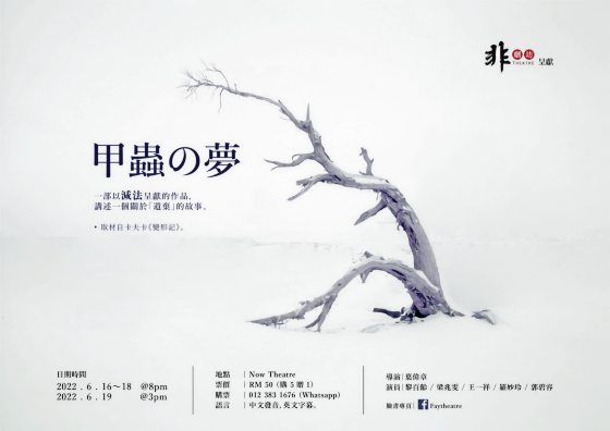 梦境与现实的界限故事──《甲虫の梦》舞台剧	