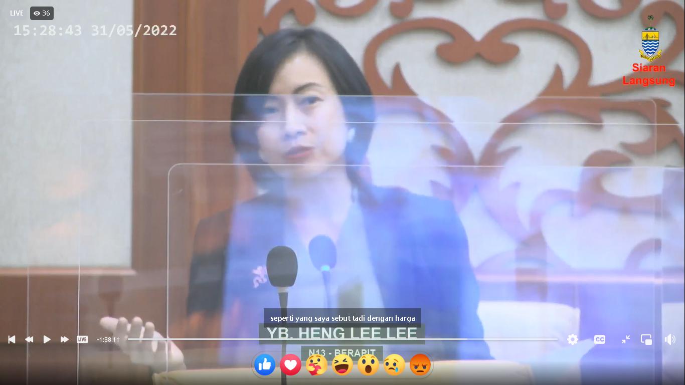 槟州议会(大北马)王丽丽希望槟城数码图书馆恢复24小时开放