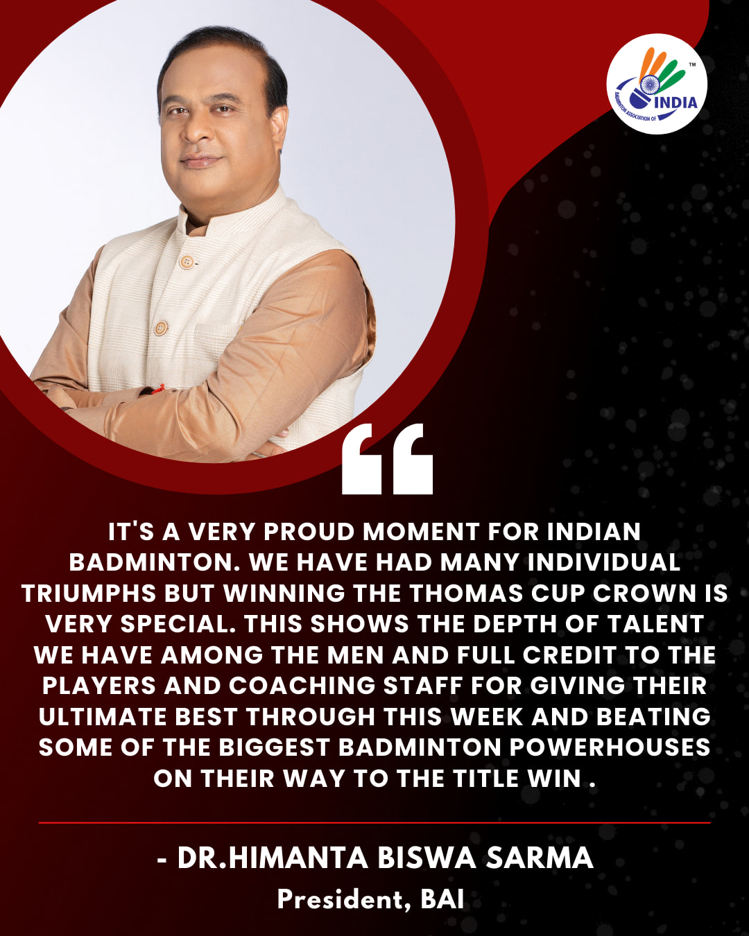 比赛中深呼吸让自己平静 拉沙森:未想印度能走这样远