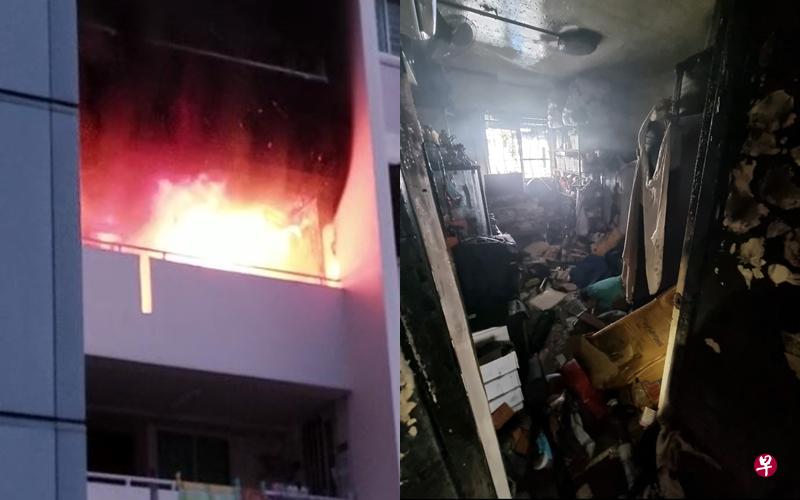 狮城1组屋火患3人亡包括3岁女童