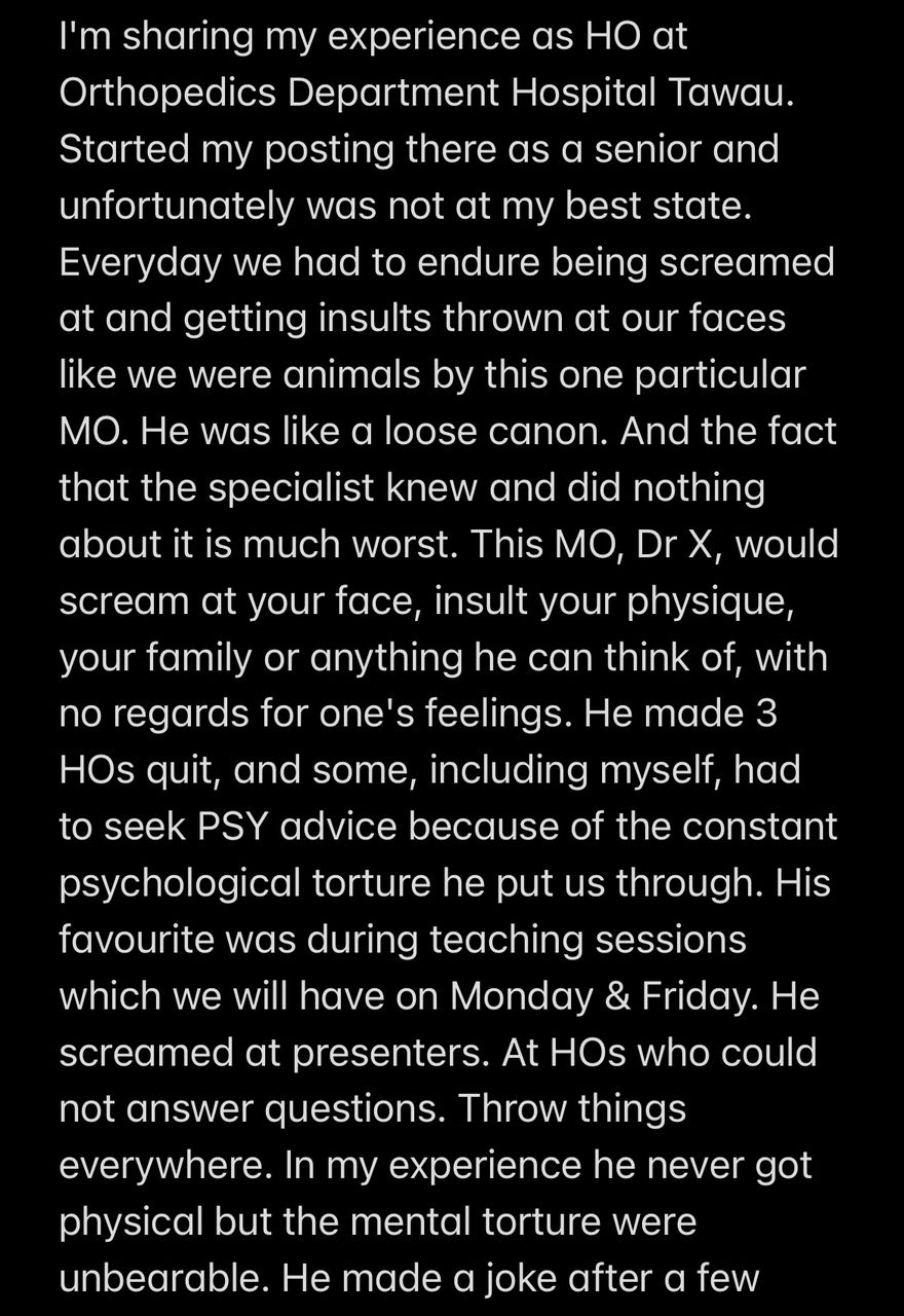 网爆“X医生”精神霸凌实习医生·“他逼得实习医生差点自杀”