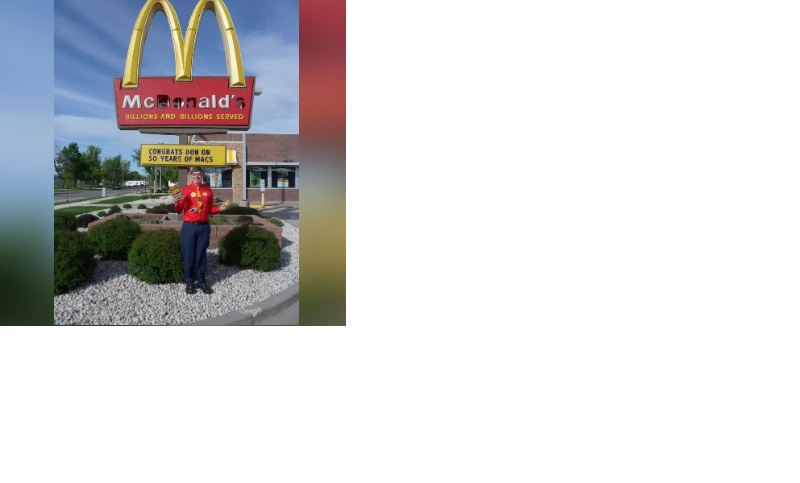 视频|每天吃大麦汉堡吃了50年 麦记狂粉获健力士纪录认证