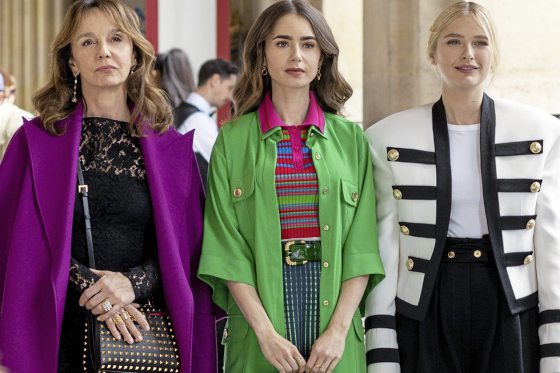 鱼儿水中游／《艾米莉在巴黎2》下沉的时装大片